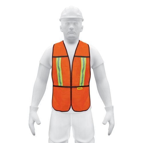CHALECO DE SEGURIDAD DE MALLA CON REFLEJANTE